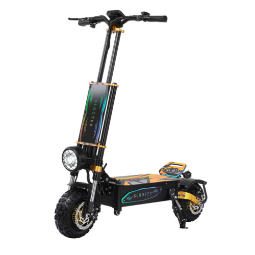 Trotineta Electrică 6000W AB-2, Anvelope 11", Viteză Maximă 85km/h, Autonomie 110km - imagine 2